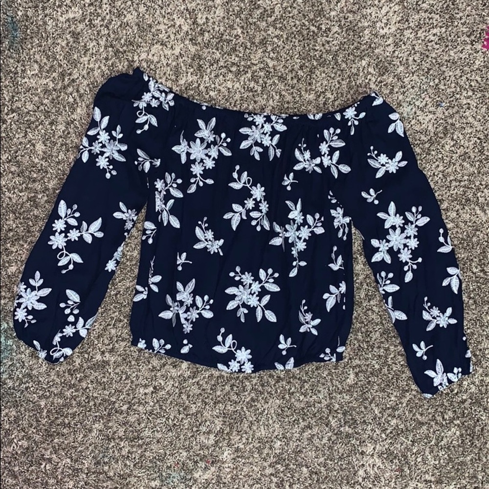 Aeropostale’s off the shoulder top